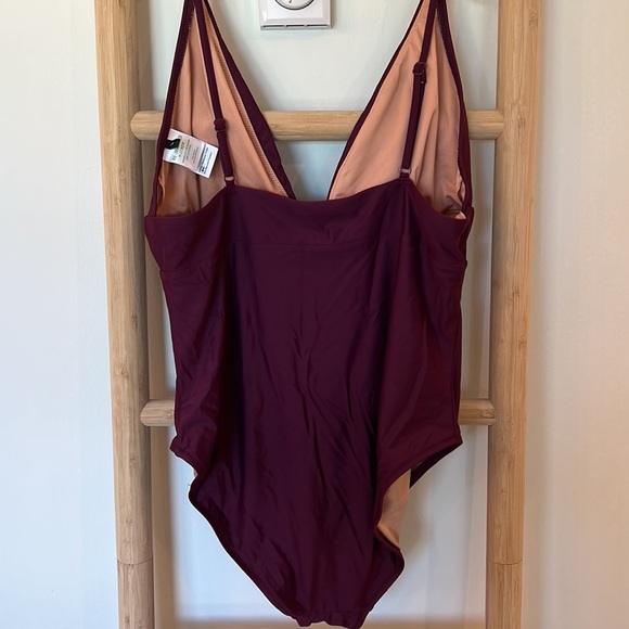 J. Crew Plunge One Piece Swimsuit - Picture 6 of 9